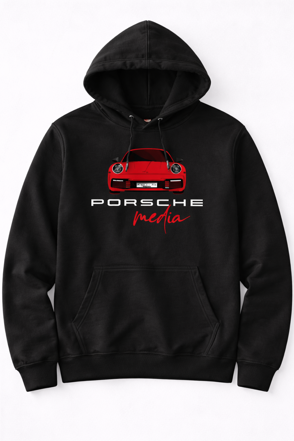 Porsche Media Premium Hoodie | Automotive Lifestyle Apparel