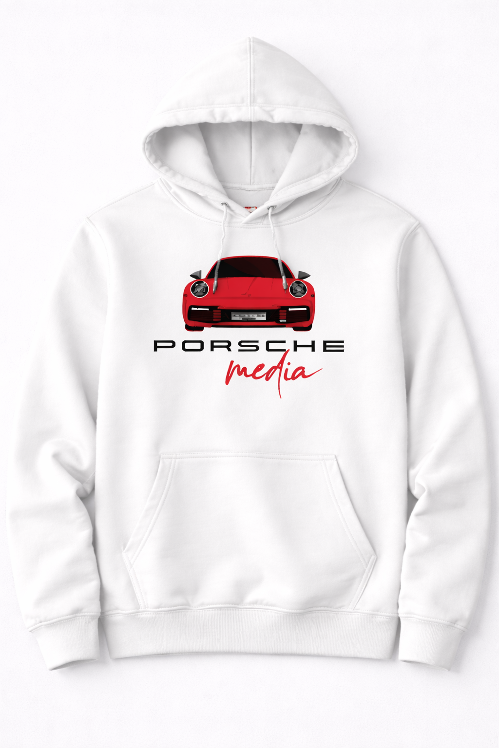 Porsche Media Premium Hoodie | Automotive Lifestyle Apparel